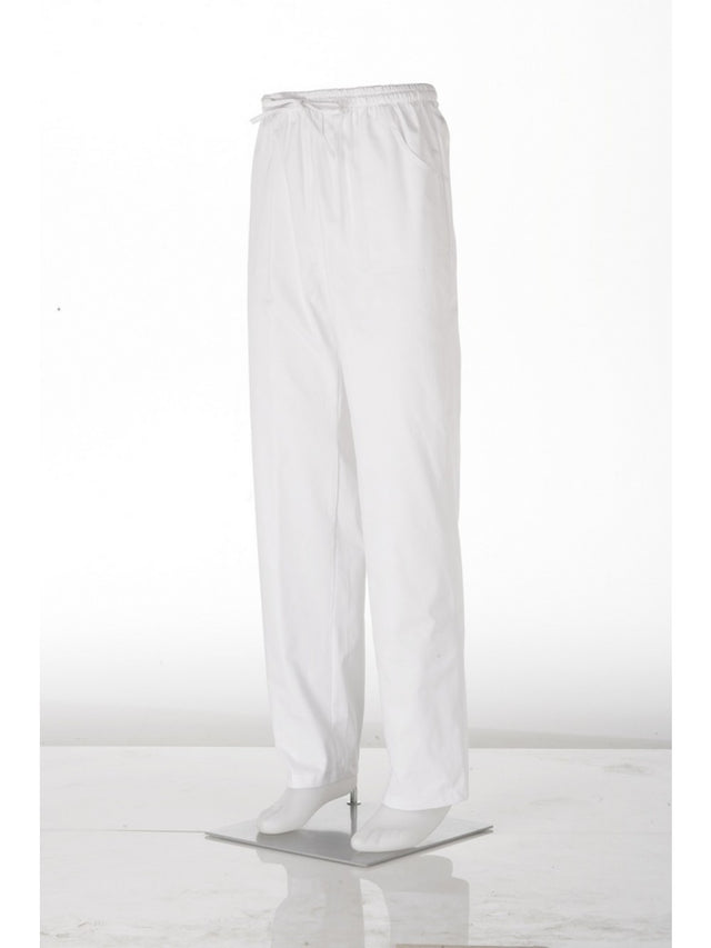 Pantaloni cuoco Giblor’s Alan bianco art. 123
