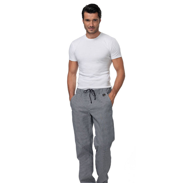 Pantaloni cuoco Siggi Josh quadretto art. 28PA0879