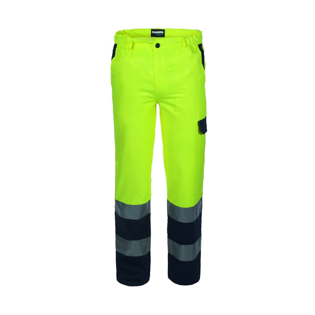 Pantaloni alta visibilità da lavoro Rossini Bicolore Hi-Vis