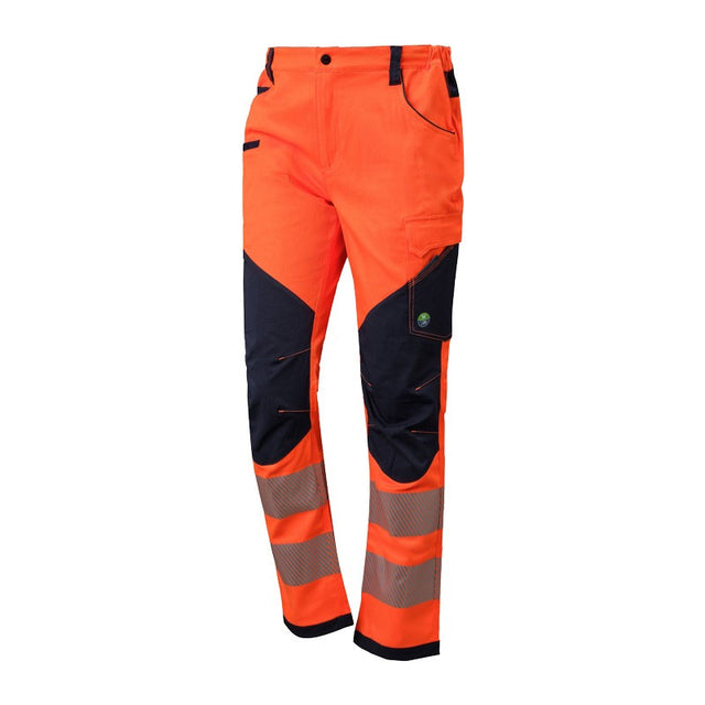 Pantaloni da lavoro alta visibilità Neri Nice Stretch HV