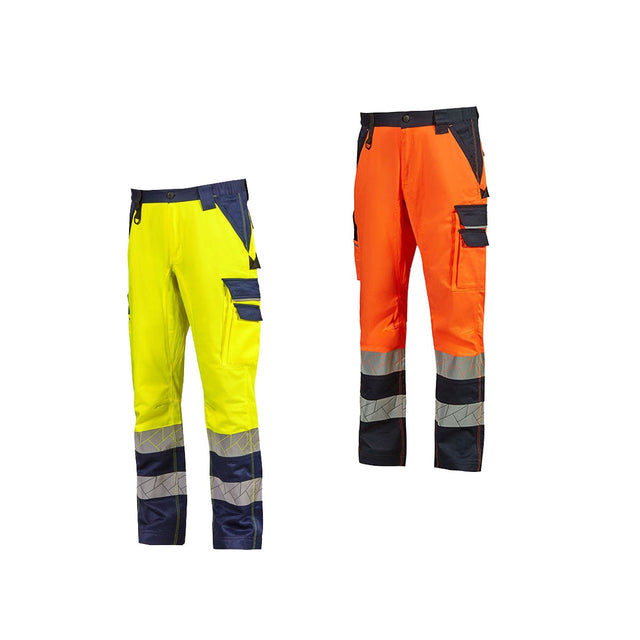 Pantaloni da lavoro alta visibilità U-Power Arc