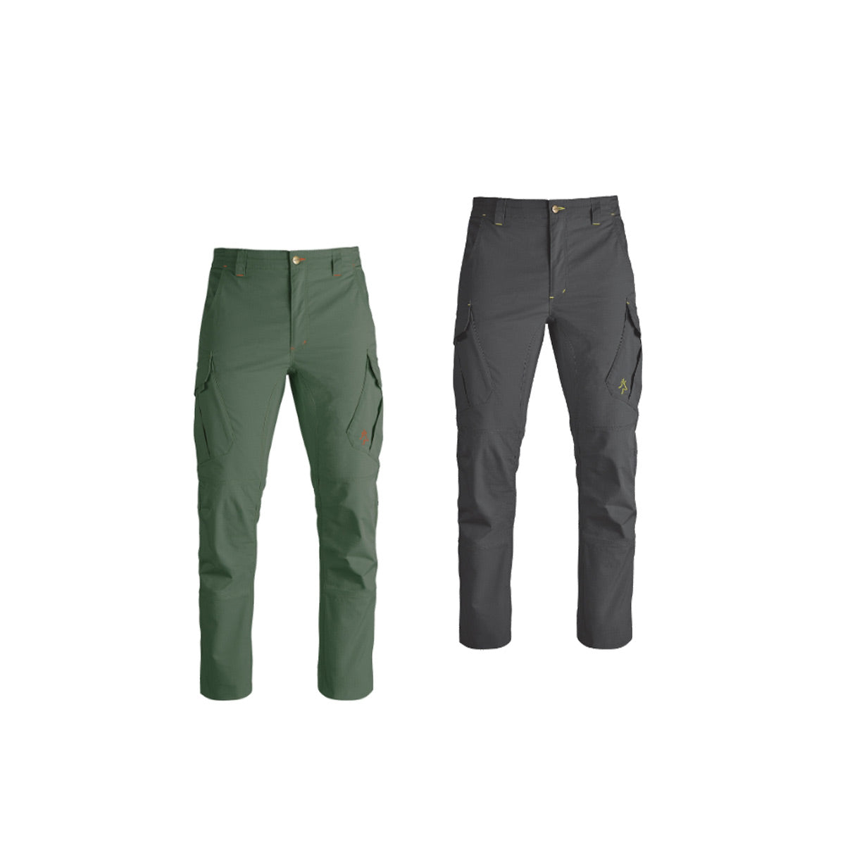 Pantaloni Uomo Softshell Elasticizzati - Cotone, Cargo, Per Lavoro, Caccia E Trekking - Foto 12