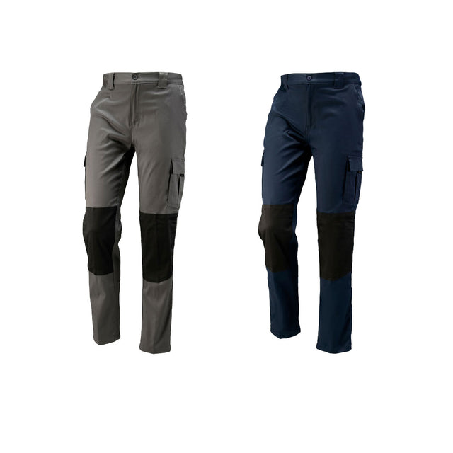 Pantaloni da lavoro multitasche Neri Boston Winter