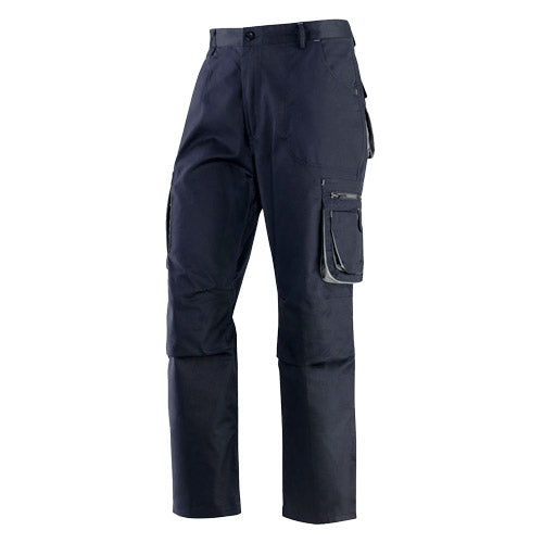 Willis Neri Pantaloni da lavoro bicolore
