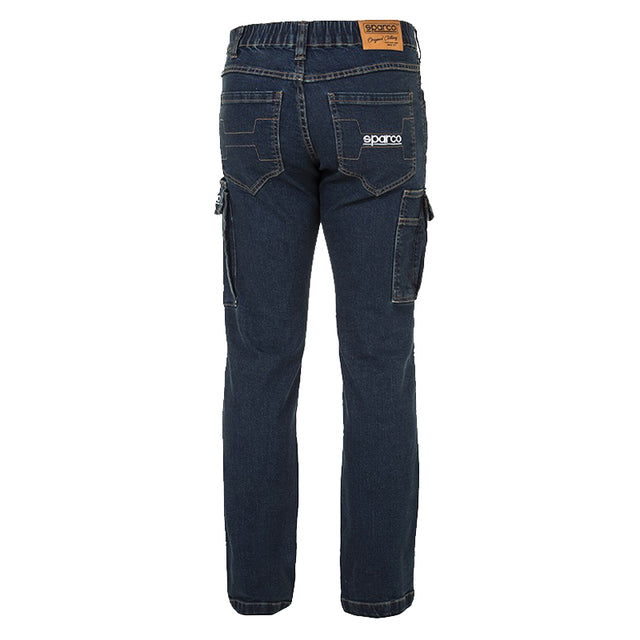 Jeans da lavoro elasticizzati Sparco Dallas multitasche