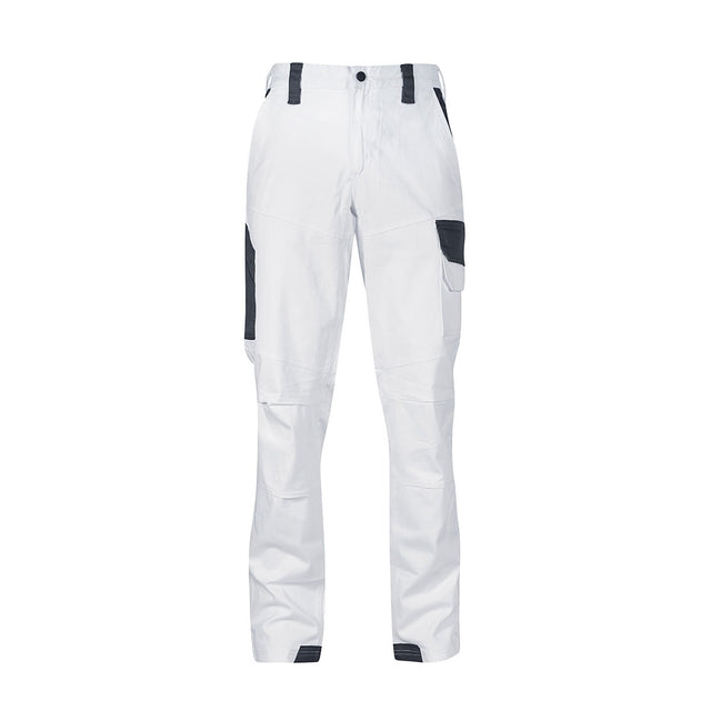 Pantaloni U-Power Salonicco da lavoro bianchi