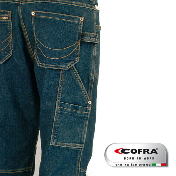 Barcelona Cofra Pantaloni jeans da lavoro elasticizzati