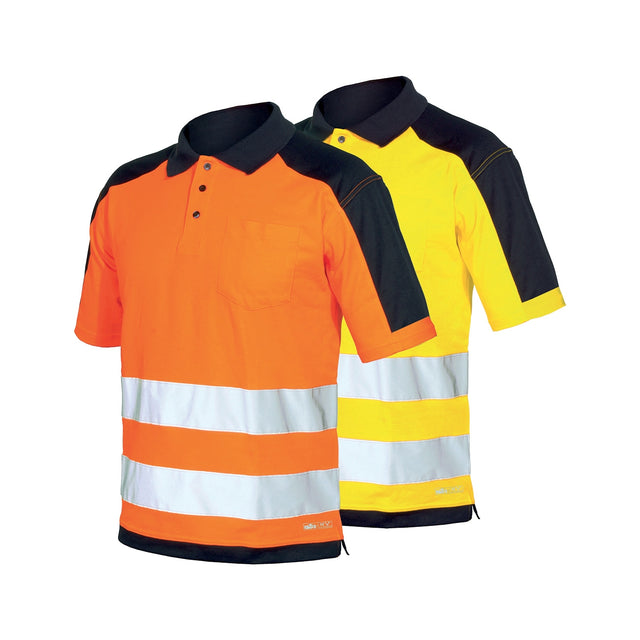 Polo da lavoro alta visibilità Industrial Starter HV Polo Shirt 08190