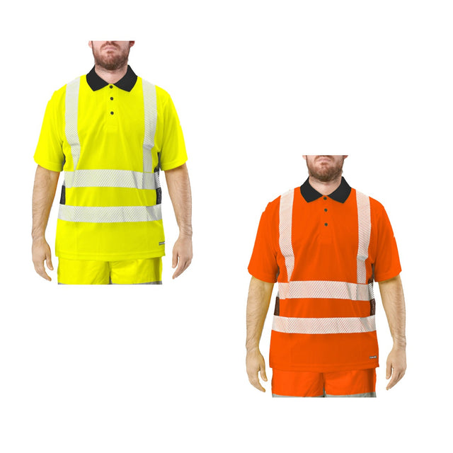 Polo da lavoro alta visibilità Issaline Lumivert Hi Vis 8191