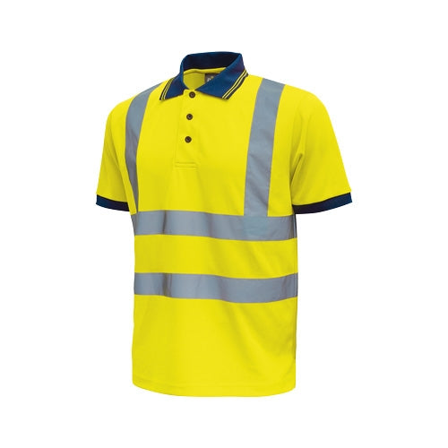 Polo U-Power FOG manica corta alta visibilità
