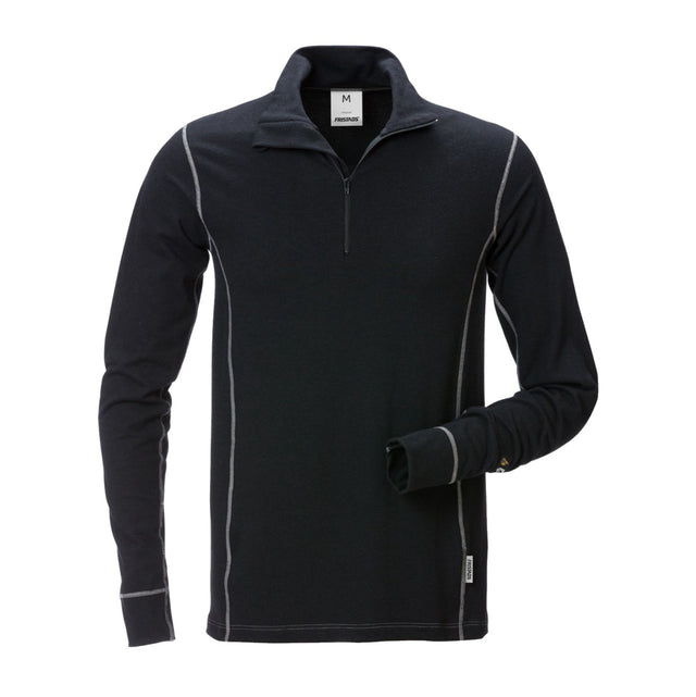 Polo mezza zip antifiamma Fristads Flamestat 7029 MOF
