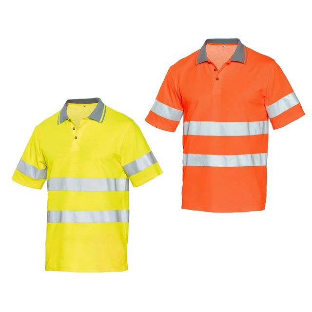 Polo da lavoro alta visibilità Siggi Step One HV 69SE0693