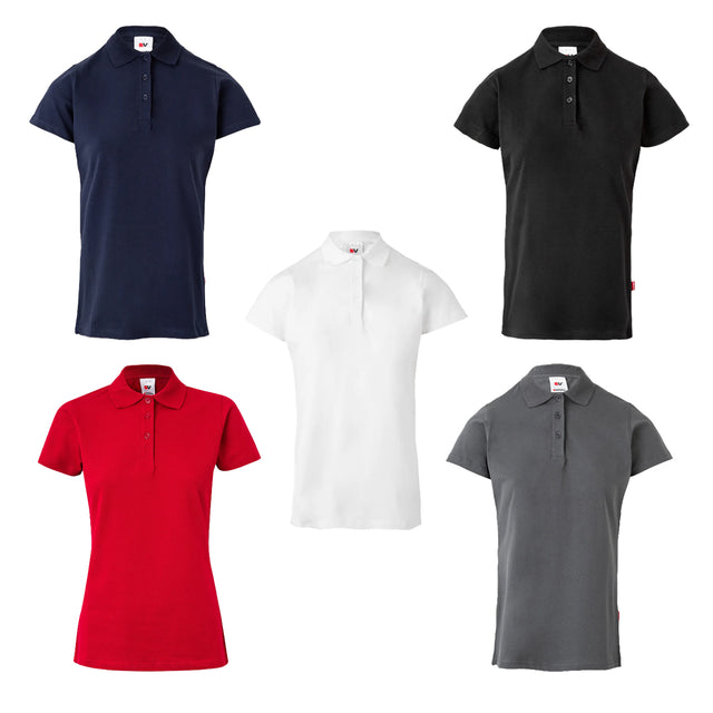 Velilla 105509S Stretch MC Polo da lavoro donna