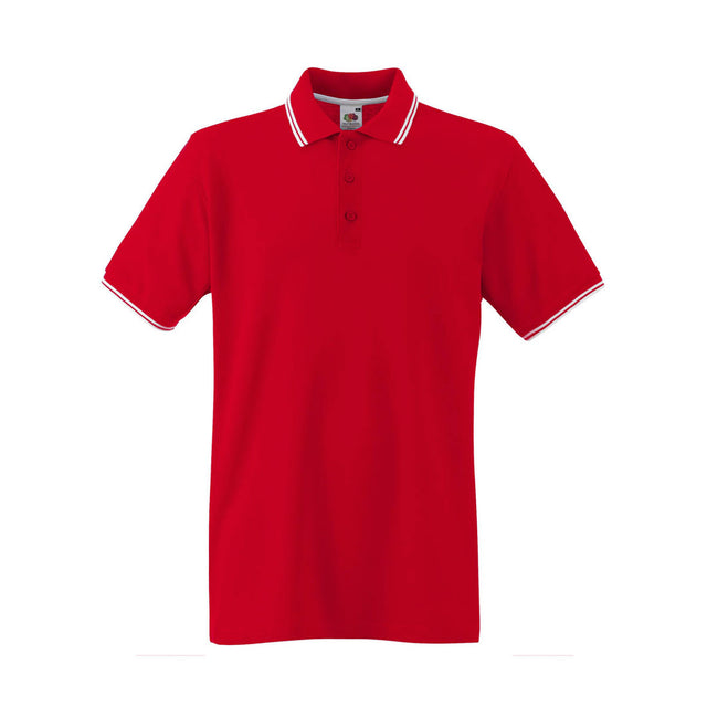 Polo uomo Tipped Fruit of the Loom 55601