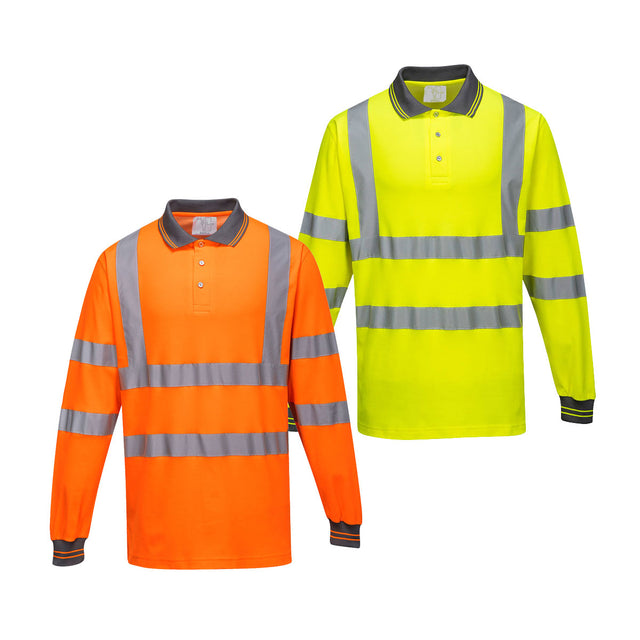 Portwest S271 Cotton Comfort Polo alta visibilità