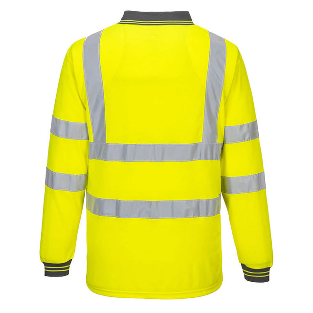 Portwest S277 Polo manica lunga alta visibilità