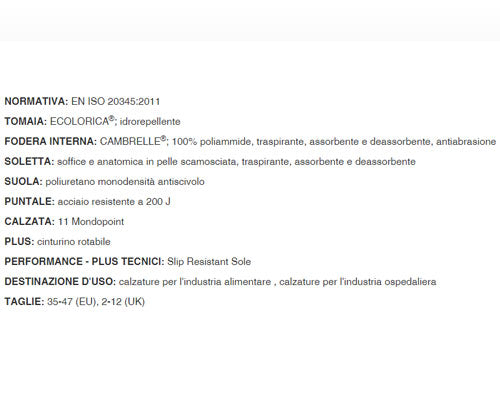 Sandali da lavoro Cofra Justin SB E A FO SRC