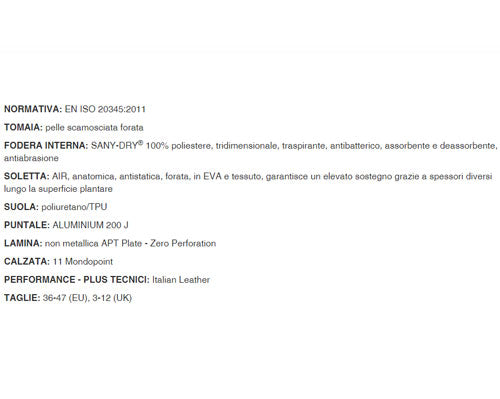 Calzature da lavoro Trissino S1 P SRC Cofra