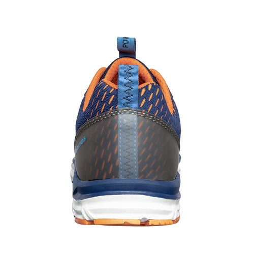 Scarpe da lavoro AER55 Impulse Blu Orange Low S1P ESD HRO SRA Albatros