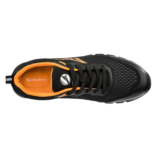 Scarpe da lavoro basse Levitate Orange Low S1PS SR Vegan Albatros