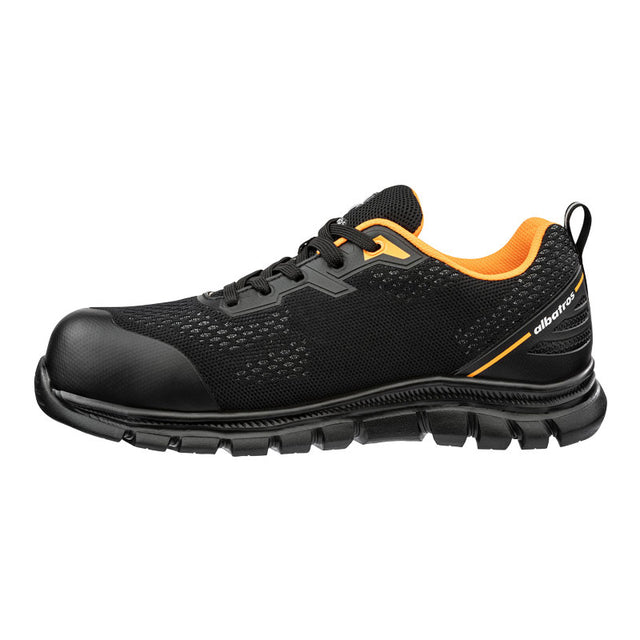 Scarpe da lavoro basse Levitate Orange Low S1PS SR Vegan Albatros