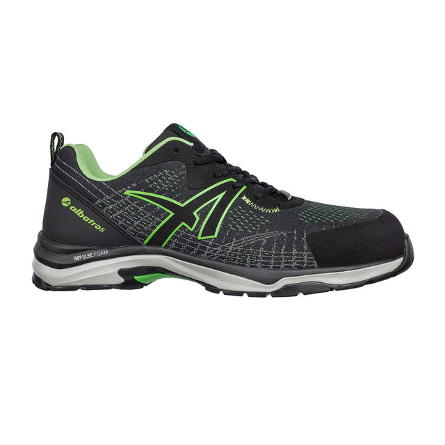 Scarpe di sicurezza Splendid Green GH Low S1P SRC HRO ESD Albatros