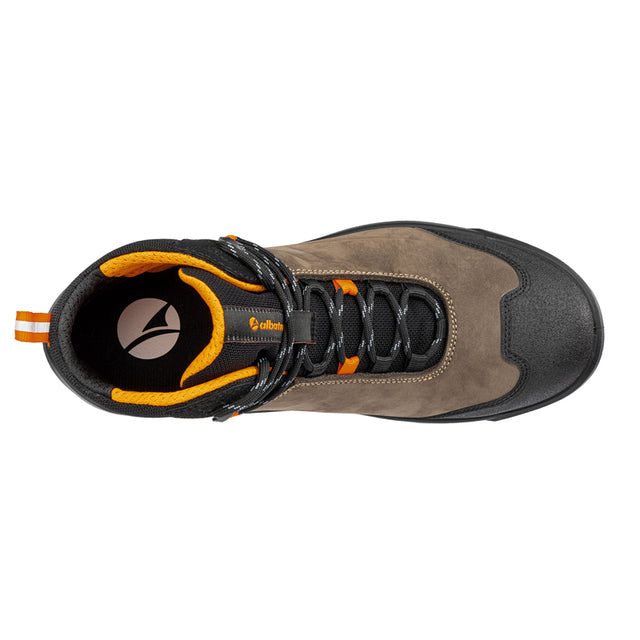 Scarpe alte da lavoro Taraval Brown Mid S3L ESD FO SR Albatros