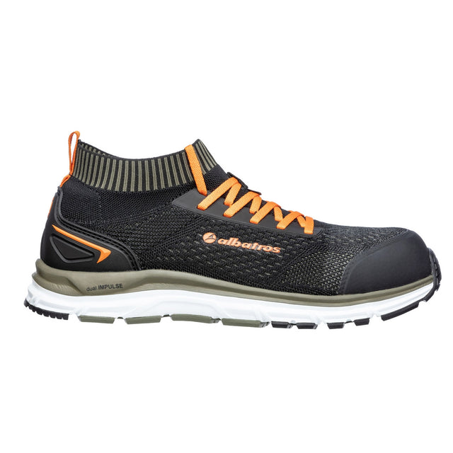 Scarpe da lavoro in maglia Ultimate Impulse Olive Low S1P ESD HRO SRA Albatros
