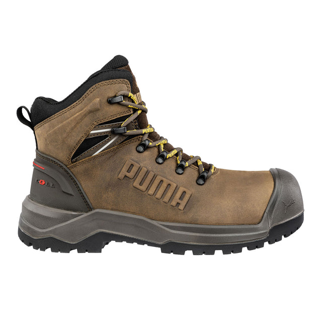 Scarpe antinfortunistiche Iron HD Brown Mid S3 Puma
