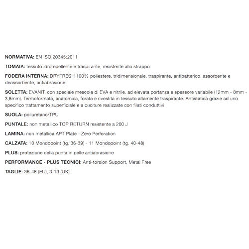 Calzature di sicurezza Malindi S3 SRC Cofra