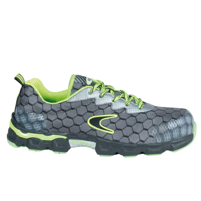 Scarpe antinfortunistiche Cofra Lowball Grey/Lime S1 P