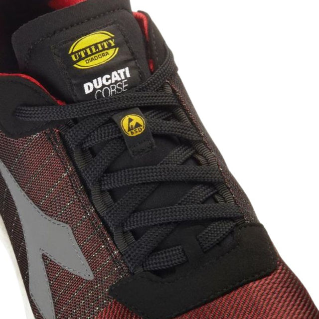Scarpe antinfortunistiche Fly Motor MTX Low Ducati S1PL FO HRO SR SC ESD Diadora