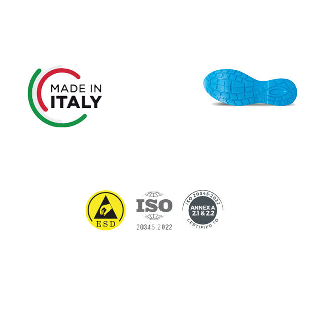 Scarpe di protezione Padel S3S FO SR ESD FTG