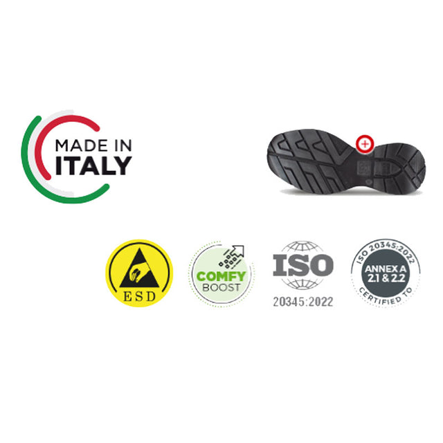 Scarpe di sicurezza FTG Energy S3S FO SR ESD