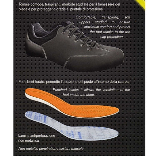 Scarpe antinfortunistiche Bassano Light S3 SRC Grisport
