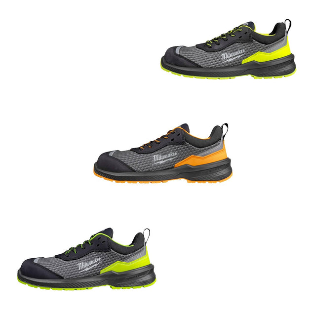 Scarpe antinfortunistiche Milwaukee Flextred Hi-Vis S1PS SC ESD FO SR