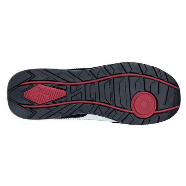 Scarpe antinfortunistiche Airtwist BLK Red Low S3 ESD Puma