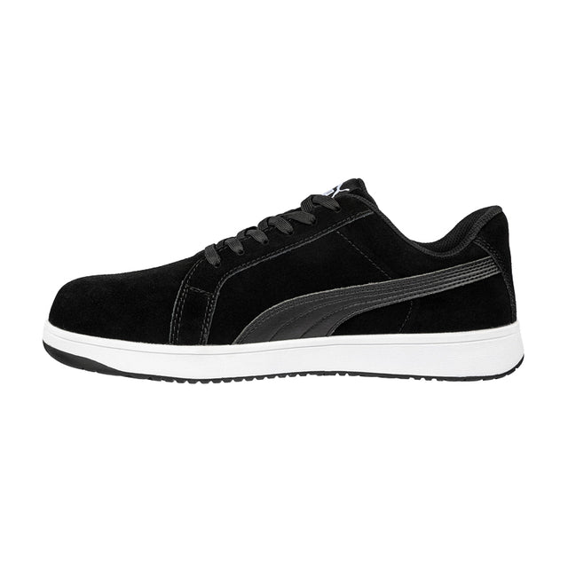 Scarpe antinfortunistiche Iconic Suede Black Low S1PL ESD FO HRO SR Puma