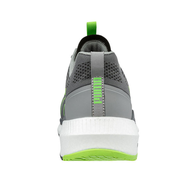 Scarpe antinfortunistiche Slide Grey/Green Low S1PS ESD FO HRO SR Vegan Puma