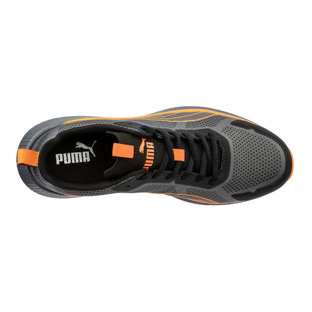 Scarpe antinfortunistiche Slide Grey/Orange Low S1PS ESD FO HRO SR Vegan Puma