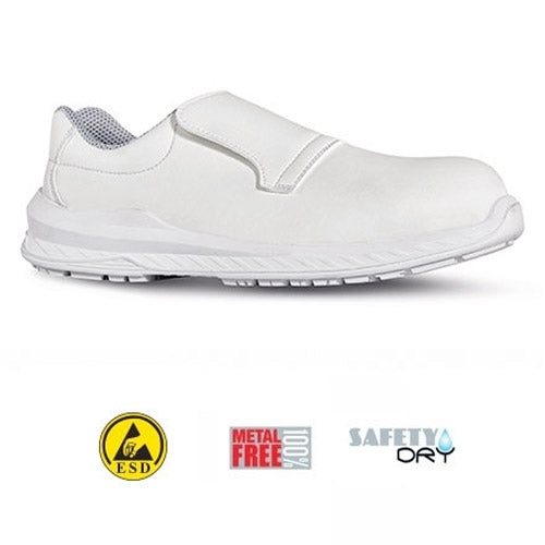 Scarpe antinfortunistiche Madrid bianche S2 SRC ESD U-Power
