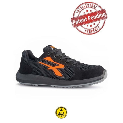 Scarpe di sicurezza Atos S1P ESD Red Up U-Power