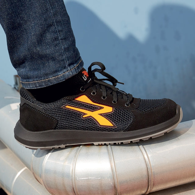 Scarpe di sicurezza Atos S1P ESD Red Up U-Power