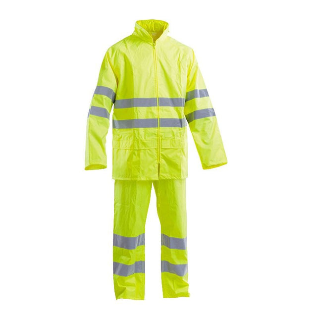 Completo giacca e pantalone anti-pioggia P&P H2OPU304 HV
