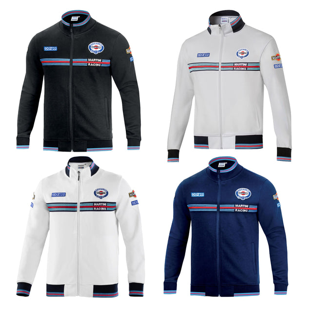 Felpa Martini Racing Full Zip Sparco 01278MR