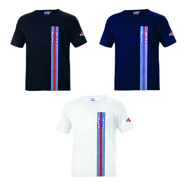 Sparco 01339MR T-Shirt Martini Racing Big Stripes