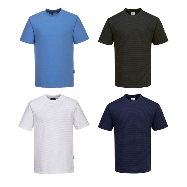 Portwest AS20 ESD T-shirt antistatica da lavoro