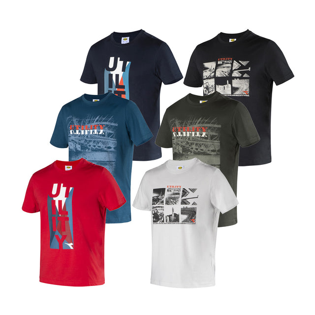 T-shirt da lavoro Diadora Organic Graphic