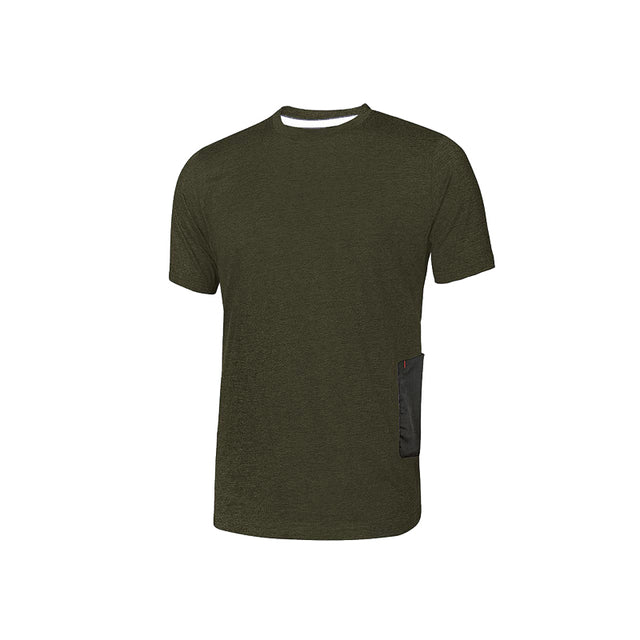 T-shirt U Power Road da lavoro slim-fit