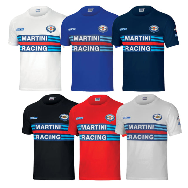 Sparco 01398MR T-Shirt Martini Racing Replica